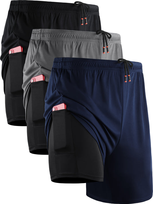 Men's 2-in-1 Running Shorts