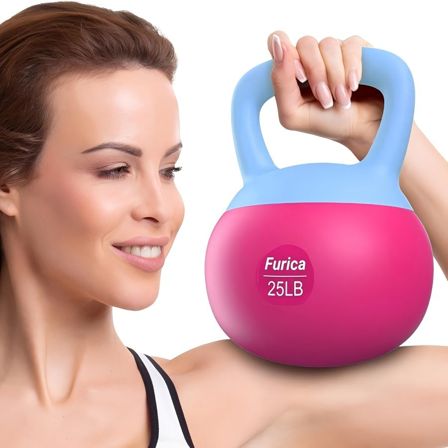 Home Fitness Rose Red Kettle Bell Set