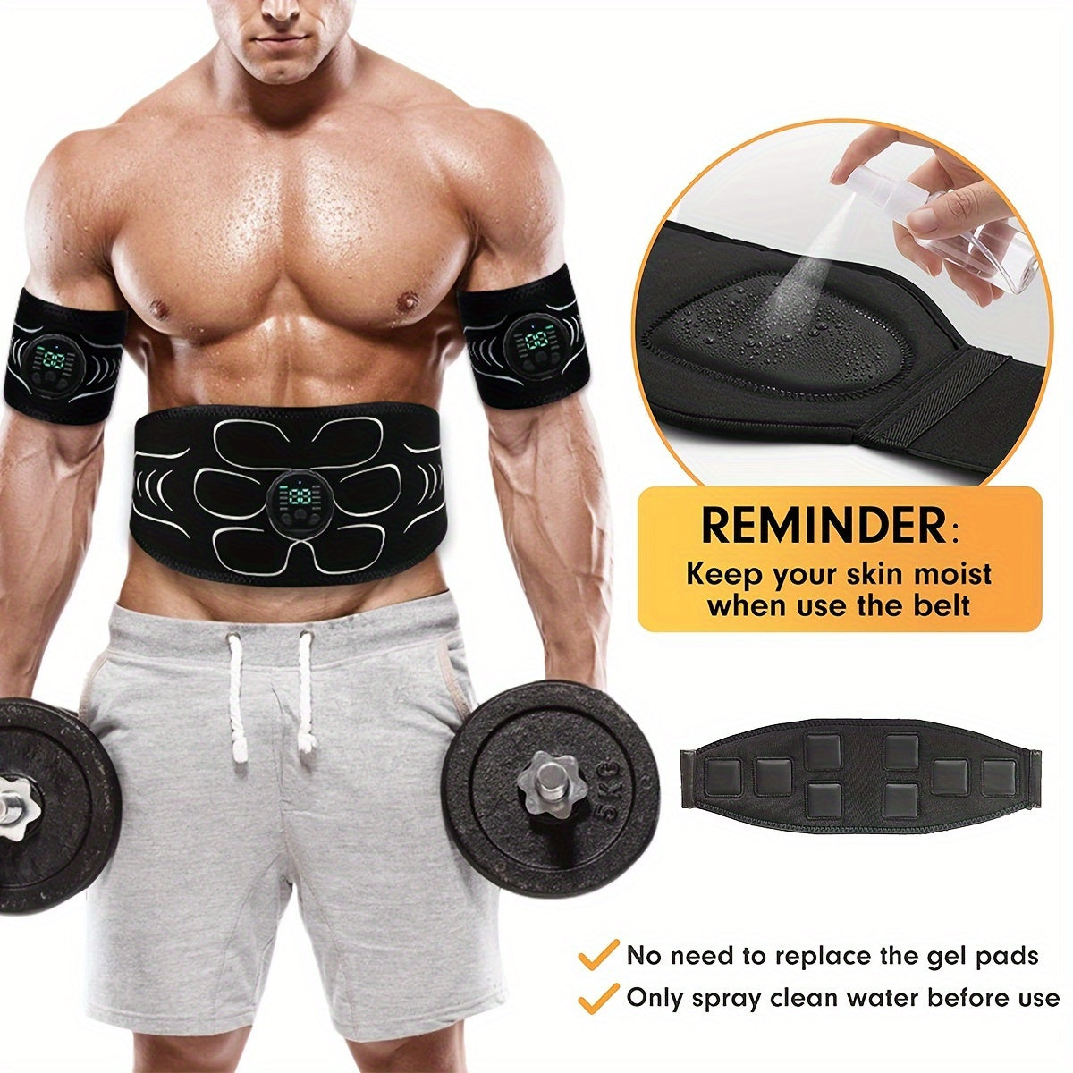 EMS Muscle Training Belt